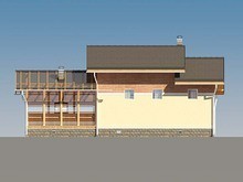 Архитектурный проект для строительства комфортной бани с крытой террасой